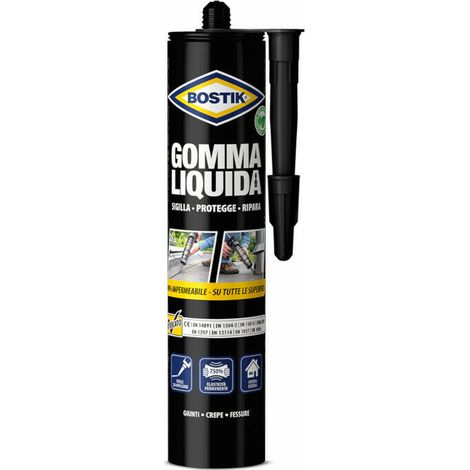 BOSTIK GOMMA LIQUIDA 310ML ACCESSORI FAI DA TE BRICOLAGE