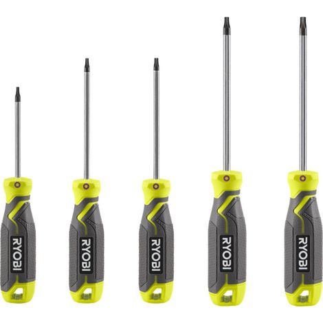 Ryobi 5pc Torx Screwdriver Set RHSDST5