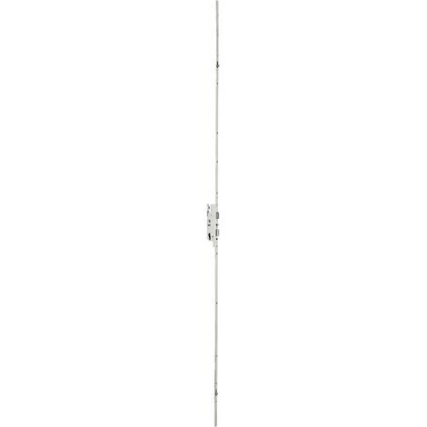 Serrure électrique Fercomatic à cylindre pour porte d'entrée – Axe 40mm, 3 points de verrouillage, hauteur 2150mm – Réversible gauche/droite – Ferco By Thirard