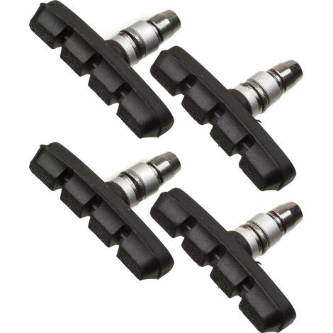 ON BIKE Pattini freni bici per MTB e city mod v-brake quattro pezzi 70mm (1/3)