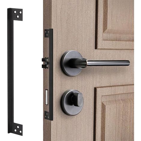 Plaque De Protection Serrure Porte Acier Inoxydable Bouclier Robuste Pour Sécurité De Loquet Extérieur Protège Cible De Porte Battante Verrouillage Sécurisé Anti effraction (1/5)