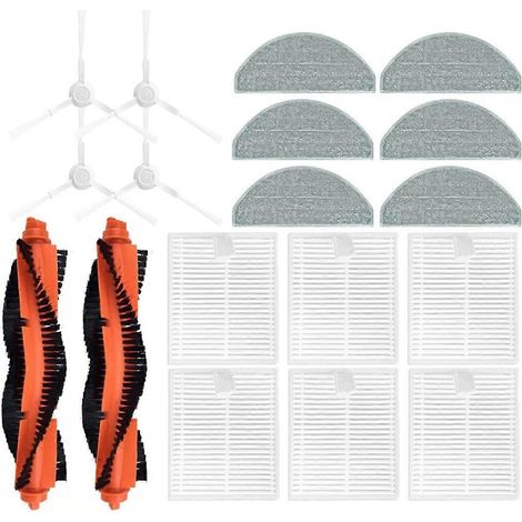 Pièces détachées pour aspirateur robot E10 E12 B112 : filtre HEPA, chiffon de nettoyage, etc. (1/3)