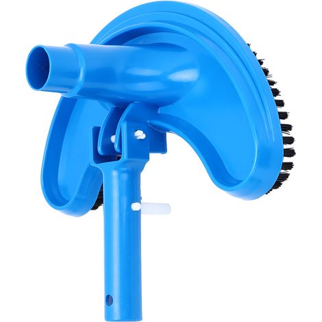 Tête d'aspirateur de piscine demi-lune flexible, accessoire de nettoyage incurvé pour piscine (1/4)