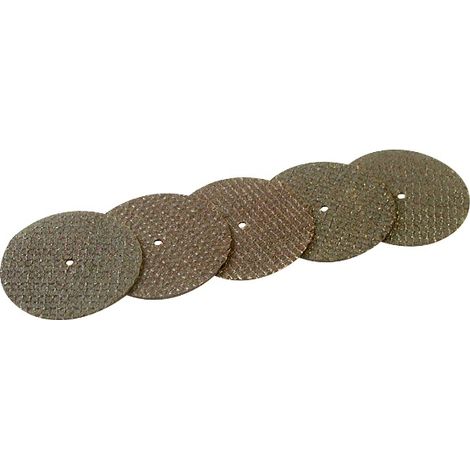 5 discos de corte reforzados con fibra de vidrio Ø 32 mm MAXICRAFT (1/2)