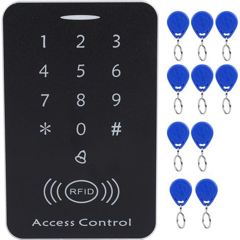 Système de contrôle d'accès aux portes Lecteur de cartes RFID Clavier d'accès par mot de passe Contrôleur de machine