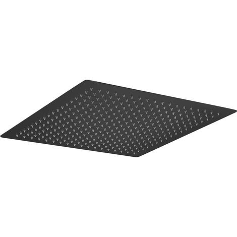 Imex - Rociador Ducha Efecto Lluvia de 40X40cm Negro