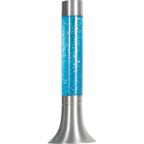 Mexlite - tischlampe - Volcan - blau stahl - metall kunststoff -