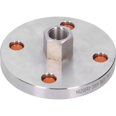 Bride en acier inoxydable DN25 PN16 – Haute fiabilité pour le raccordement des extrémités de tuyaux (1/5)