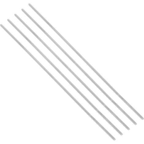 5Pcs 6-32 UNC Tige Filetée en Acier Inoxydable 304 250mm Longueur (1/5)