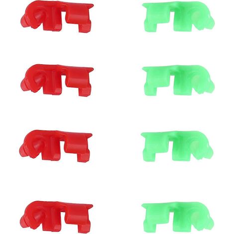 8-teiliger Türgriffclip für die Hecktür, Ersatz-Verriegelungsstangenclip für Chevy Silverado 99-09, GMC Sierra 99-09, 88981030, 88981031 (1/5)