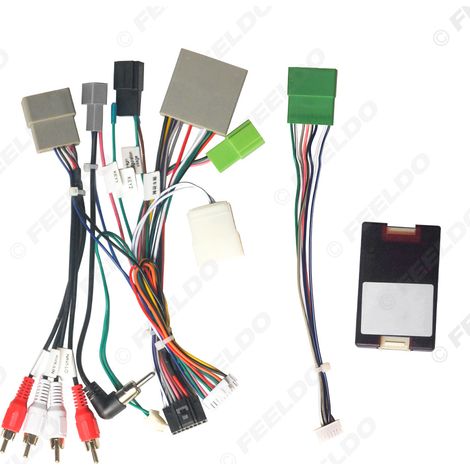 Compatible with Honda Civic 2006-2011 power cable, Android large screen navigation system modification cable and CANBUS protocol box. (1/5)