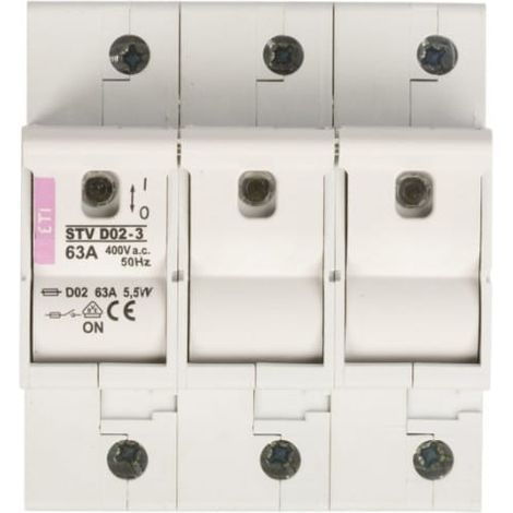 Interruptor fusible 3P 63A STV D02 002271004