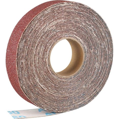 Schleifpapierrolle Aluminiumoxid Körnung 60 Holz Edelstahl 60Körnung (1/5)