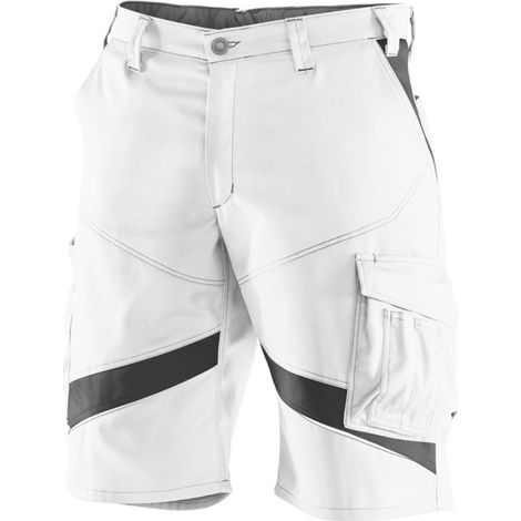 [NEUWERTIG] B-Ware Kübler Activi Q Shorts Hose Arbeitsshorts Weiß Anthrazit Größe 54 Meterstabtas51