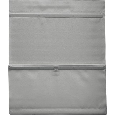 store Romain Magnétique, avec Bande Scratch, Opaque, Kit de Montage Inclus, Gris, 60 x 140 cm (LxH) (1/5)