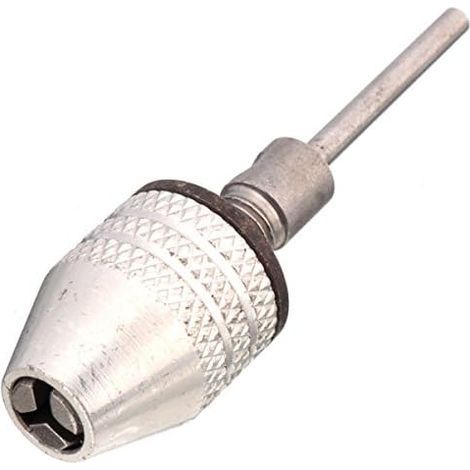 0.3-4 Mm Mini Perceuse Mandrin Électrique avec Tige De Raccordement 3 Mm pour Dremel (1/5)