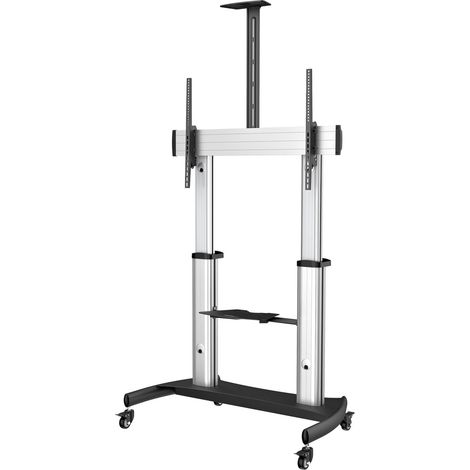 StarTech.com STNDMTV100 Supporto TV a parete 2,54 m (100") Nero, Argento (1/4)