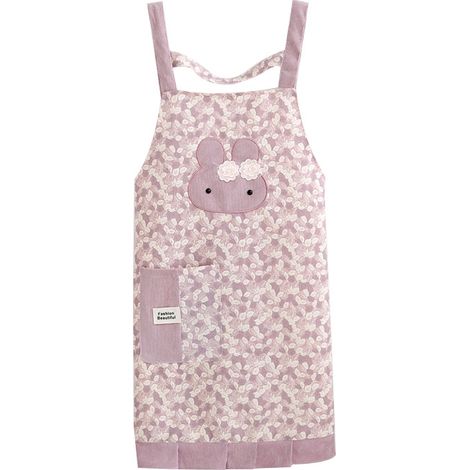 Tablier de cuisine imprimé pour femmes, pour le nettoyage ménager (1/5)