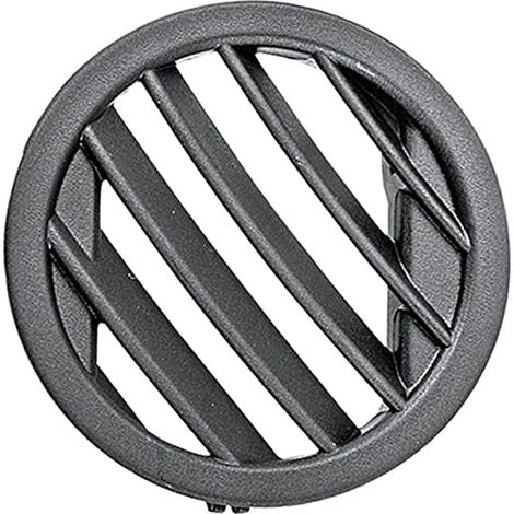 Rejilla de salida de aire acondicionado para coche, cubierta redonda para rejilla de ventilación, accesorio interior compatible con X204 GLK 250 GLK 280 GLK 300 GLK350 (negro, izquierda)