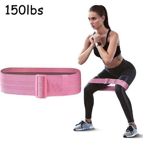 Bandes De Résistance - Pour Cuisses Et Fessiers - Boucle Réglable - Tissu Anti-dérapant En Coton Et Latex - Set De 5 Niveaux - 1 Pièce (1/5)