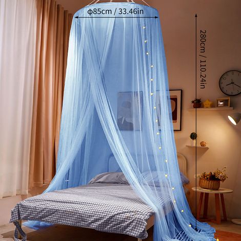 Moustiquaire suspendue style princesse, protection contre les insectes, décoration de chambre, tente de lit pour enfants, type 5 (1/5)