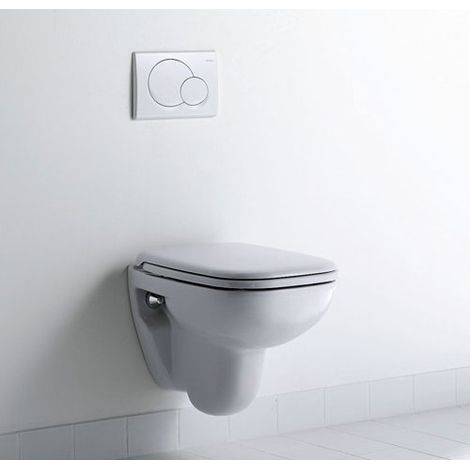Cuvette suspendue D-code  Version Abattant: Sans abattant