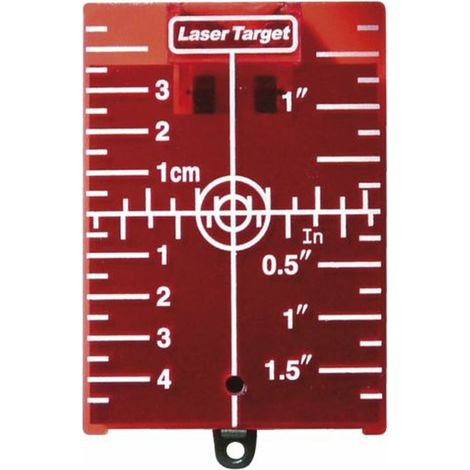Bersaglio magnetico sola rosso 11,5 x 7,5 cm riflettente (1/3)