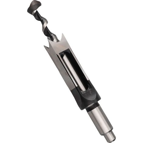Mèche à bois carrée 22mm en acier à roulement pour perceuse, fraise à mortaiser pour menuiserie (1/5)