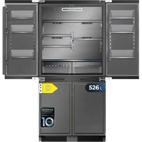 Refrigerador cecotec bolero coolmarket 4d bi 526 select 526 litros total