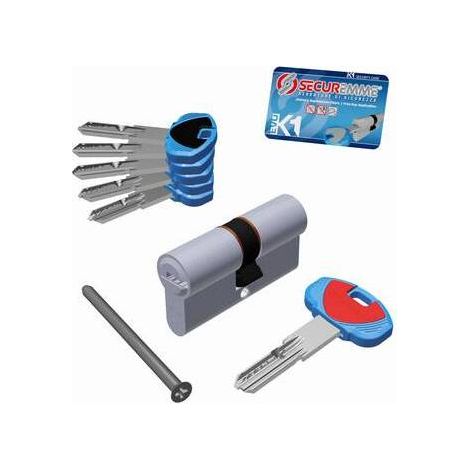 CILINDRO K1 SAGOMATO C/5CH+1C 30+60 CR SAT SECUREMME