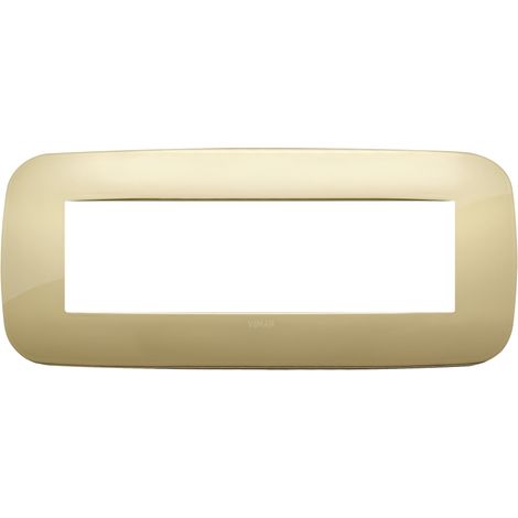 Placca Round 7M oro Vimar Arkè 19687.27