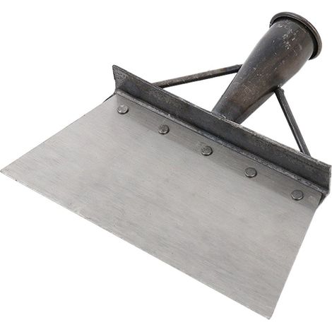Pelle De Jardin - Tête En Acier Inoxydable - Pour Nettoyage Extérieur Et Intérieur - Compatible Avec Manche Standard - 1 Pièce (1/5)