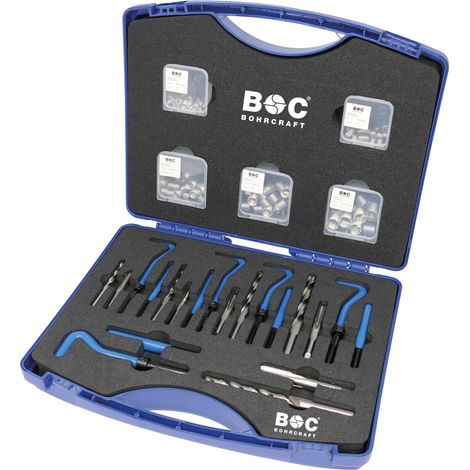 Kit de réparation de fil, Boîtier en plastique GR-512 130 pcs. M5 à M12  Engins de forage 46011331512