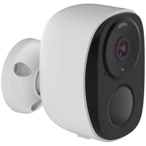 Caméras de sécurité extérieure sans Fil, caméra de sécurité WiFi alimentée par Batterie 2K 3MP avec sirène de projecteur, 2 Voies, étanche(Size:Battery Cam NO Card) (1/5)