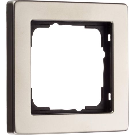 'Gira 021133 mascherina E2 1 volte, in acciaio inox (1/3)