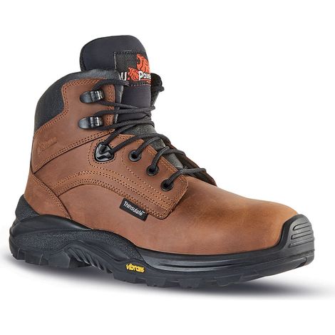 Hochsichere Sicherheitsschuhe IRON RS S3 HRO HI CI SRC - Braun 43
