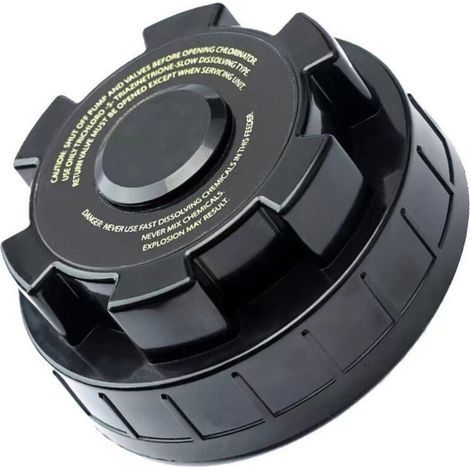 Couvercle supérieur, dispositif de dosage et capuchon de pompe pour chlorinateur automatique Hayward CL200C, couvercle de remplacement d'origine pour la série CL200 (1/5)