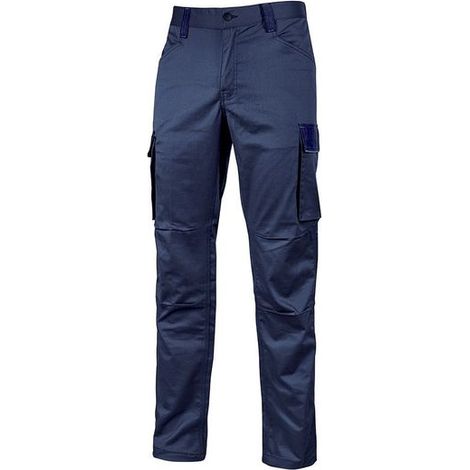 PANTALONE CARGO CRAZY IN TC STRETCH SLIM FIT  tg.L  westlake blue    UPOWER