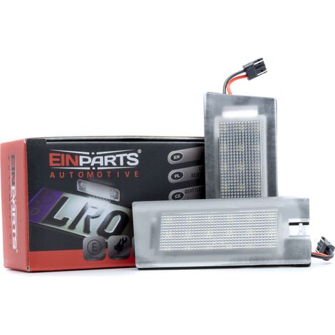Luci targa a LED 6000K bianco freddo 12V CANBUS per Jeep Cherokee 2014-2022 (1/5)