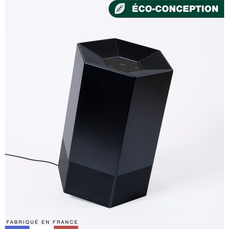 JVD - Purificateur d'air professionnel Shield Noir Mat, fabriqué en France. - Matériel professionnel (1/5)