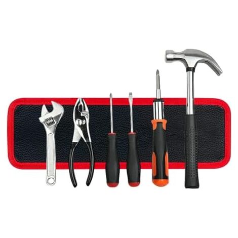 Tapis magnétique pour outils, vis et boulons Organisateur de rangement pour outils, tapis porte-outils magnétique pour garage, atelier, réparation automobile, entretien à domicile, électronique, chan (1/5)