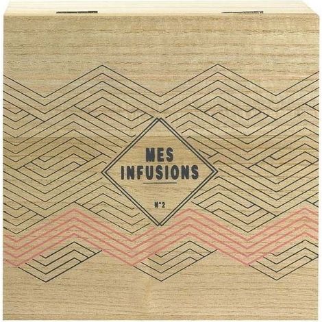 Boite à thé en bois Oslo Infusions (1/2)
