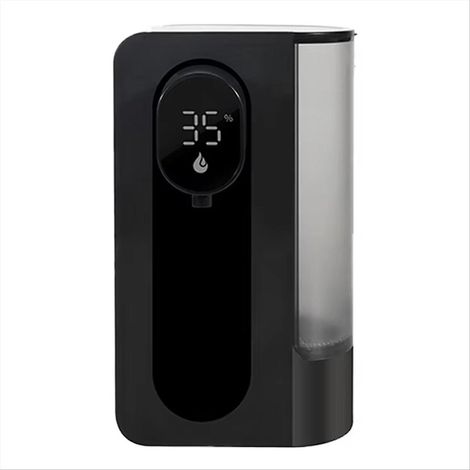 Distributeur automatique de savon liquide sans contact, mural, fonctionnement mains libres pour salle de bain, idéal pour le savon pour les mains et la vaisselle. (1/5)