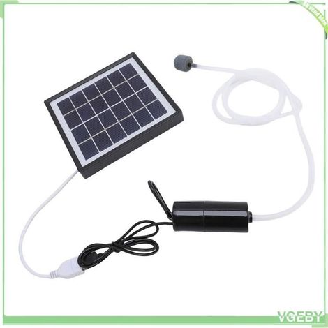 Oxygénateur solaire pour bassin - FAFEICY - 10W - Interface USB - Portable - Silencieux (1/5)