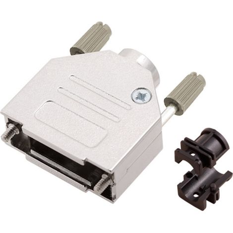 encitech DTZK37-PCLG-K 6560-6105-04 D-SUB Gehäuse Polzahl: 37 Zinkdruckguss 180 ° Metall 1 St.
