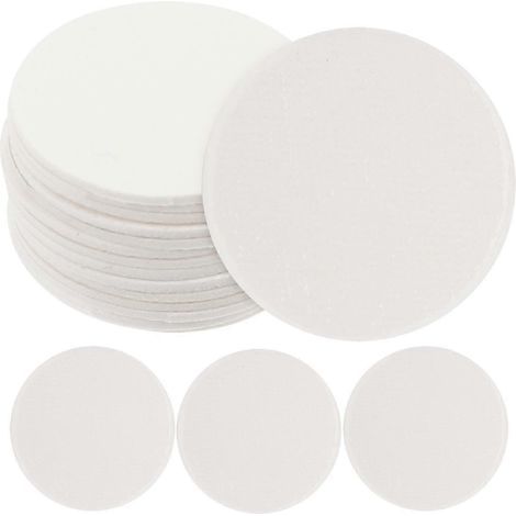 100 weiße Dörrblätter für Einmachgläser (3 x 3 x 0,1 cm) – Feuchtigkeitsabsorber – Weiß (1/5)