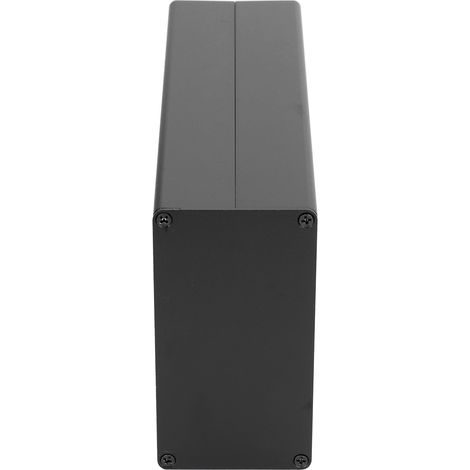 Boîtier en aluminium pour amplificateur 58110200 mm, noir sable (modèle séparé), boîtier en aluminium pour amplificateur à tubes Hi-Fi, boîtier en aluminium pour amplificateur à charbon actif, boîtier (1/5)