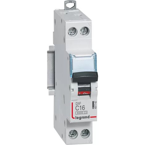 Legrand LS-SCHALTER C16A 1P+N 6KA 1TE (407742 DX3)