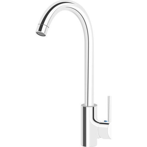 Grifo lavabo monomando, Cromo (1/4)