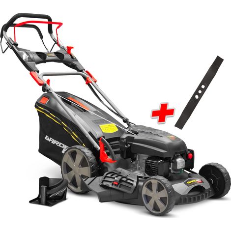Gardeo Pro – Tondeuse thermique autotractée 170cc – Largeur de coupe 50.8cm – Bac de ramassage 65L – Réglage hauteur de coupe 6 positions – Fonction mulching (1/5)